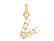 Jewellery - LETTER PENDANT, letter V - View 1