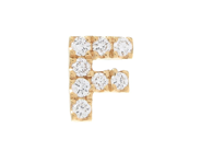 Jewellery - ONE LETTER EARRING, letter F - View 1