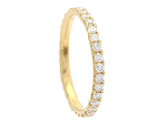 Jewellery - ETERNITY RING, 18K gold - View 1