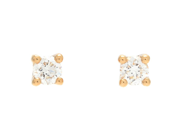 Jewellery - SOLITAIRE EARRINGS, 18K gold - View 1