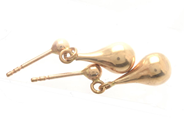 Lot - Lot of gold 18K 1g earrings without stoppers  - View 1