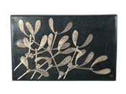 Ceramics - Väggrelif Västmanlands mistel" Heinz Errett Gustavsberg 21x34cm  - View 1