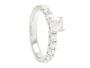 Jewellery - RING, 18K white gold - View 1