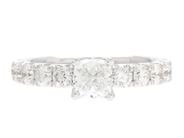 Jewellery - RING, 18K white gold - View 3