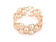 Jewellery - Ring 18K 3,4g Ø17½, X-bracelet with bar - View 1