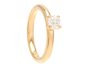 Jewellery - SOLITAIRE RING, 18K gold - View 1