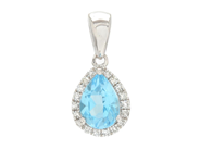 Jewellery - PENDANT, 18K white gold - View 1