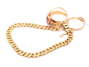 Lot, Lot of gold 18K 28,1g defect and skew, contains stones , in auction: Pawn – Tuesday 12 October 2021
