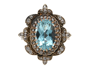 Jewellery - RING, silver/14K gold - View 2