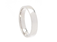 Jewellery - PLAIN RING, 18K white gold - View 1