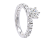 Jewellery - RING, 18K white gold - View 1