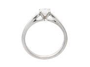Jewellery - DAVID MORRIS, solitaire ring,18K white gold - View 2