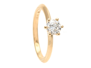 Jewellery - SOLITAIRE RING, 18K gold - View 1