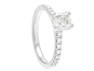 Jewellery - RING, 18K white gold - View 1