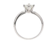 Jewellery - SOLITAIRE RING, 18K white gold - View 2