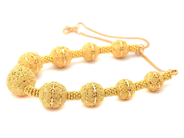 Jewellery, Necklace 21K 54,8g length: 42,5-43,5cm, in auction: Pawn – Tuesday 11 January 2022