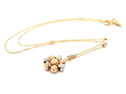 Jewellery, Pendant with chain 18K flerfärgat 4,0g length:41-42cm width:1mm, pendant height:20mm, in auction: Pawn – Tuesday 11 January 2022