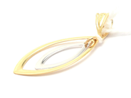 Jewellery, Pendant 18K double-dyed 0,8g height:30mm, in auction: Pawn – Tuesday 11 January 2022
