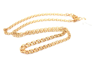 Jewellery, Chain graduated Bismarck 18K 8,0g length:43cm width:3-5mm, in auction: Pawn – Tuesday 11 January 2022