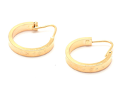 Jewellery, Earrings, one pair 18K 1,5g height:15mm, in auction: Pawn – Tuesday 11 January 2022
