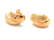 Jewellery, Earrings, one pair 18K 1,6g height:15mm, in auction: Pawn – Tuesday 11 January 2022