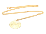 Lot, Pendant with chain 14K 12,0g length:76cm width:2mm, without clasp, in auction: Pawn – Tuesday 11 January 2022