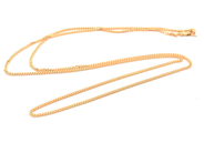 Jewellery, Chain "curb" 18K 11,6g length:69,5cm width:2mm, in auction: Pawn – Tuesday 11 January 2022