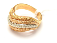 Jewellery, Ring 18K double-dyed 5,3g Ø17, in auction: Pawn – Tuesday 11 January 2022