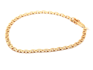 Jewellery, Bracelet 18K 6,5g length:20cm width:3mm, in auction: Pawn – Tuesday 11 January 2022