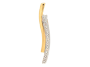 Jewellery - PENDANT, 18K gold/white gold with brilliant cut diamonds 0,03 ctw approx. W/SI - View 1