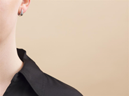 Jewellery - EARRINGS, 18K white gold - View 2