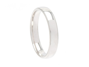 Jewellery - PLAIN RING, 18K white gold - View 1