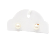 Jewellery, Earrings 1 pair 18K, 0,6g, in auction: Pawn – Tuesday 1 February 2022