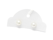 Jewellery, Earrings 1 pair 18K, 0,6g, in auction: Pawn – Tuesday 1 February 2022