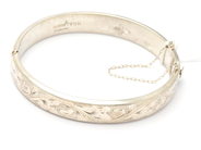 Jewellery, Bangle S925, 14,5g, in auction: Pawn – Tuesday 1 February 2022