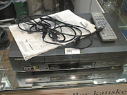 Pawnitems, 1 Video panasonic nv-sj22 with fjärr kablage and bok, in auction: Pawn – Saturday 9 August 2003