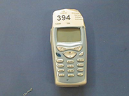 Pawnitems, 1 Mobiltelefon Ericsson T200 blue kartong with laddare and instruktioner, in auction: Pawn – Saturday 9 August 2003