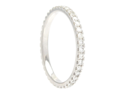 Jewellery - FULL ETERNITY RING, 18K white gold - View 1