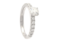 Jewellery - RING, 18K white gold - View 1