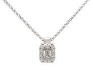 Jewellery - NECKLACE, 18K white gold - View 1