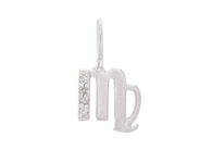 Jewellery - PENDANT, 18K white gold - View 1