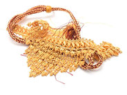Jewellery - Necklace 21K brv:30,6g with adjustable lacing - View 1