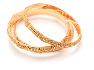 Jewellery - Bangles 4 items 21K 46,3g Ø6cm with filigree work - View 1