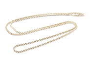 Jewellery, Chain Box-chain S925 10,5g 60,5cm width:2mm, in auction: Pawn – Tuesday 29 March 2022