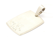 Jewellery, Pendant S830 4,3g height:35mm, star sign gemini, in auction: Pawn – Tuesday 29 March 2022