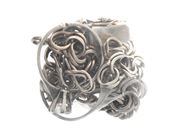 Lot, Lot of silver 830 brv:20,6g with stones, broken, in auction: Pawn – Tuesday 29 March 2022
