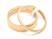 Lot, Lot of gold 18K 5,9g engraved , in auction: Pawn – Tuesday 29 March 2022