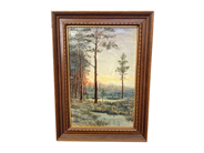 Art, Oil on panel, Illegible signature, in auction: Pawn – Tuesday 29 March 2022