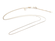 Lot - Chain "curb" 18K 2,8g white gold defect - View 1