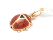 Jewellery - Pendant 18K 1g ladybird height: 1,7cm - View 1